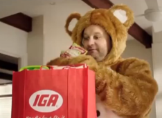 iga bear onesie