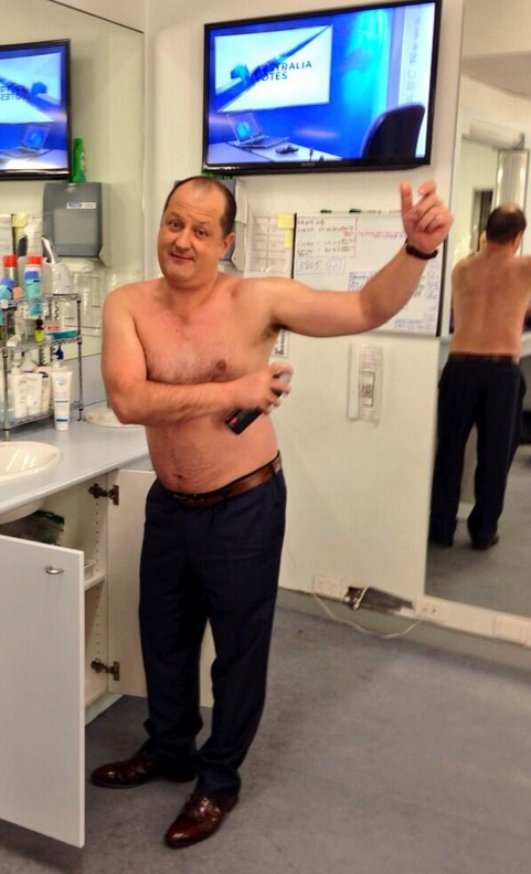 Russel Howcroft, as you’ve never seen him before
