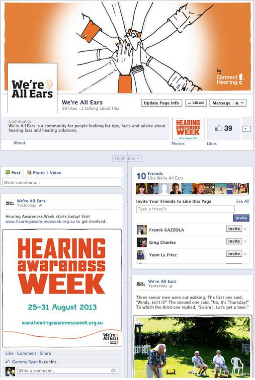 Connect Hearing says ‘We’re All Ears’ in social media campaign