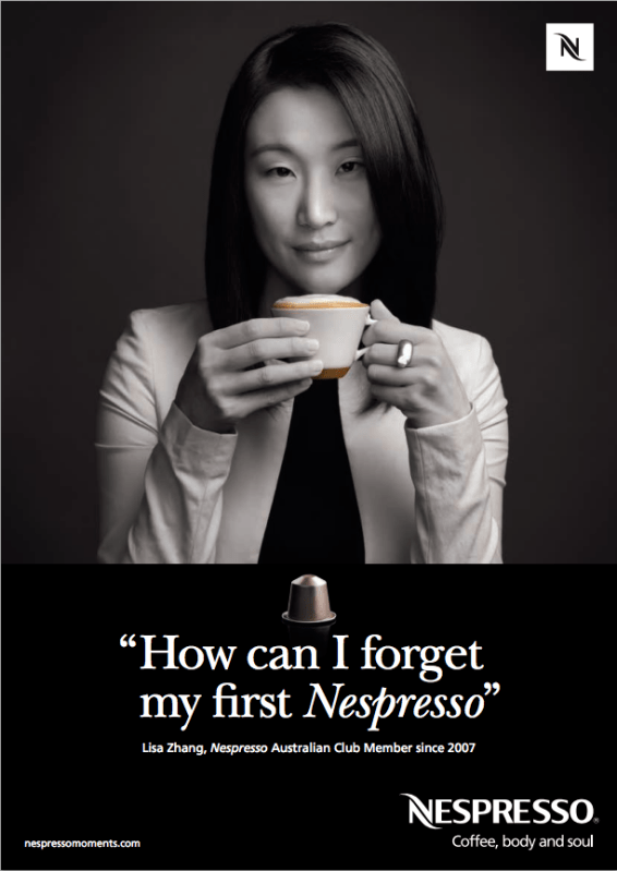 Australian Nespresso drinkers front first local campaign