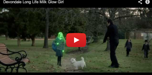 Crazy cat lady and glow in the dark girl push home Devondale message