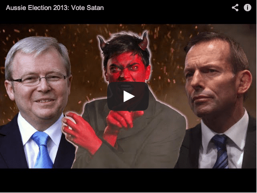 An election message from Satan