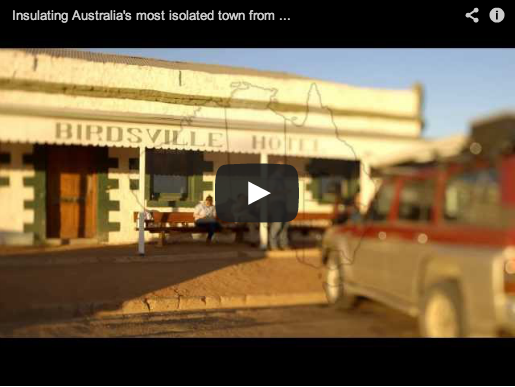 Insulation brand Knauf insulates Australia’s most isolated town