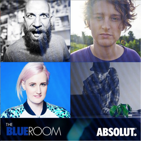 Clockwise from top left - Hortsman, Sampology, McGilchrist, Mulholland