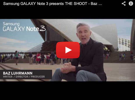 Baz Luhrmann fronts Samsung short film competition