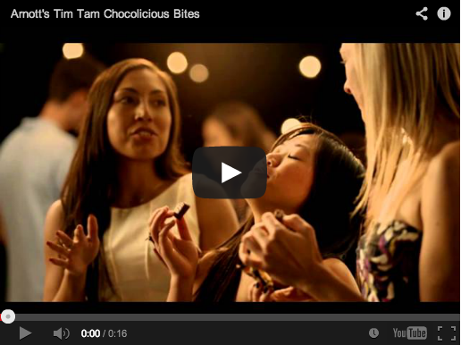 Tim Tam lovers vote on Chocolicious Bites in new TV ad
