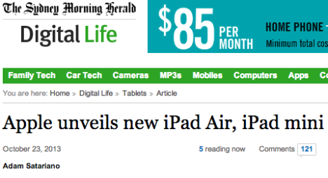 smh apple ipad