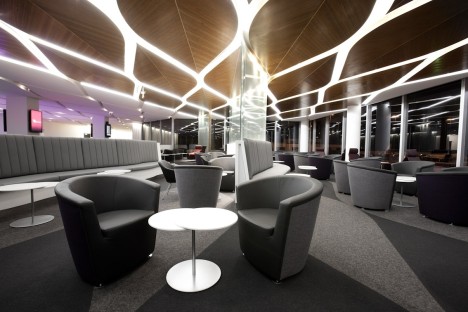 Virgin Australia's Melbourne lounge