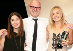 L-R: Sandy Dao, John McDonald and Deb Bibby of Real Living