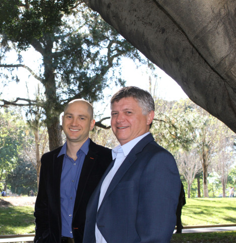 Bishop (left) and Wilkinson