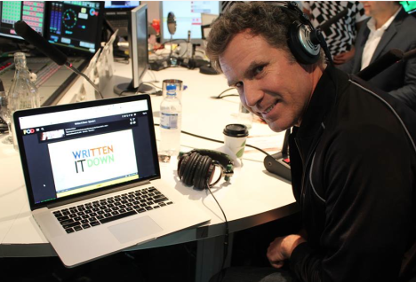 Farrell checks out Written it Down on Funny or Die while in Australia for the launch of Anchorman 2