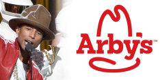 Arby's Pharrell Wiliiams hat