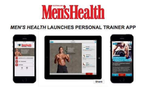 Men's Health personal trainer app