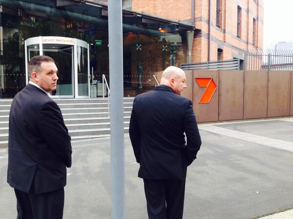 Amber Harrison tweets emails between Worner and Seven board members relating to AFP raids