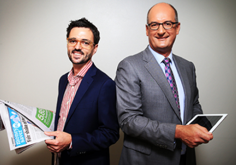 John Rolfe and David Koch Moneysaver HQ