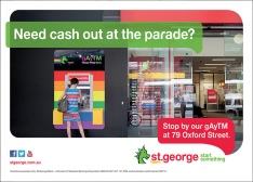 St George Gay ATM