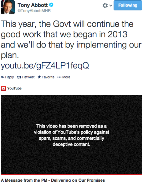 abbot tweet deceptive