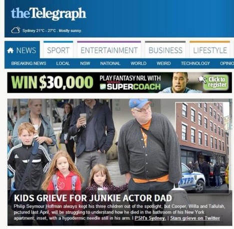 Tele headline