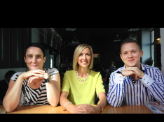 L:R Mighty Mighty's Andrea Horton, The Remarkables's Lorraine Murphy and Mighty Mighty's Chris Parker