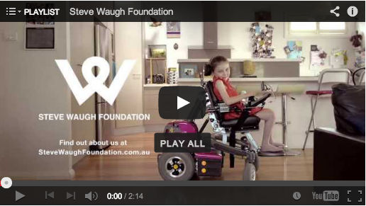 Emotional plea from children with disabilities leads ‘All We Ask’ campaign for Steve Waugh Foundation