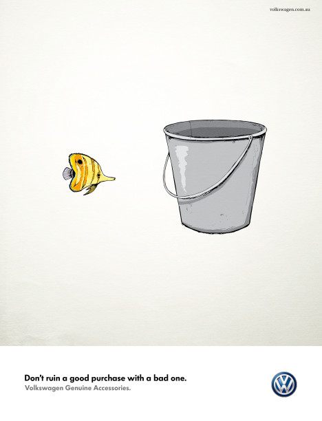 DDB Volkswagen print ad