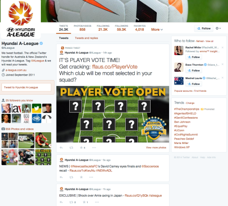 new look Twitter