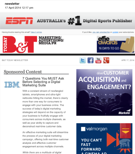 newsletter