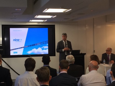 David Gyngell at Nine Entertainment Co investor briefing