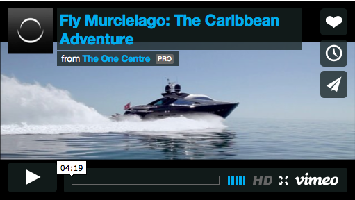 The One Centre create brand content campaign for luxury superyacht Murcielago