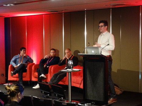 (l-r) Steve Coll, Jay Morgan, Scott Nowell and Ben Cooper