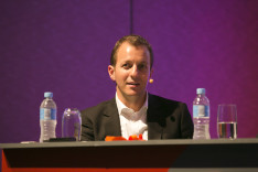 Batistich speaking at last year's Mumbrella 360