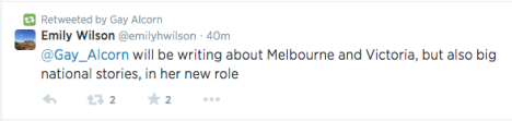 The Guardian appointments Tweets