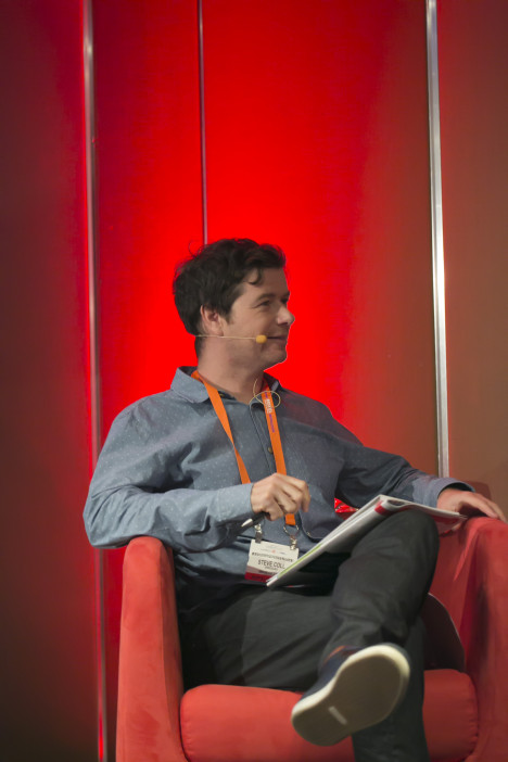 Steve Coll executive creative director Droga 5 at Mumbrella 360 2014.