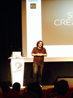 ada ferrier soeaks at Cannes Lions 2014