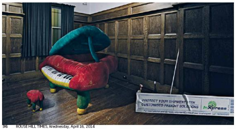 InXpress campaign piano