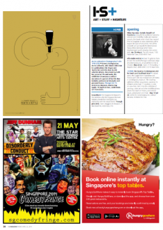 Guinness ad as it appeared in I-S Magazine