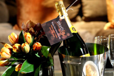 the smooth suite - flowers and champagne