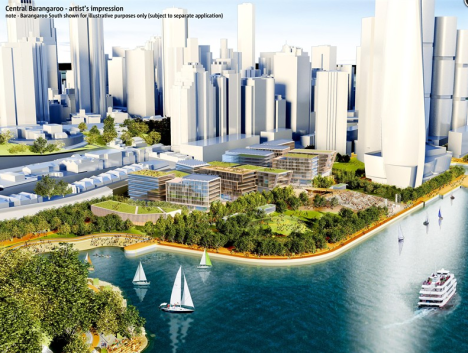 Central Barangaroo – artist’s impression