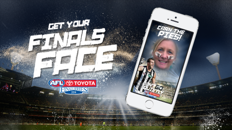 Collingwood AFL face of the finals