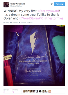 stormy award winner