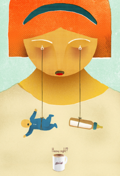 Leo Burnett McDonald's baby design