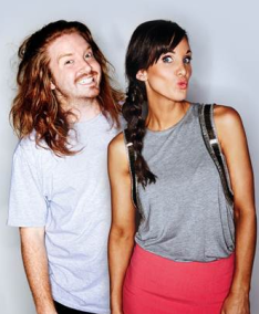 Michael Beveridge and Hayley Pearson
