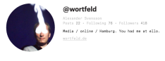 An example user profile (click to enlarge)
