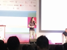 Lark on stage at Spikes Asia