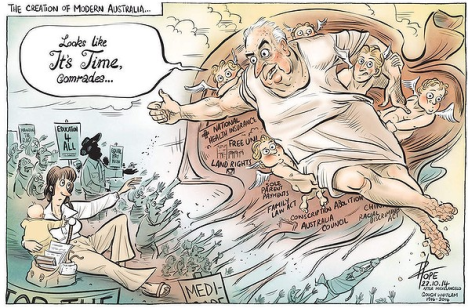 CanberraTimesPope gough whitlam