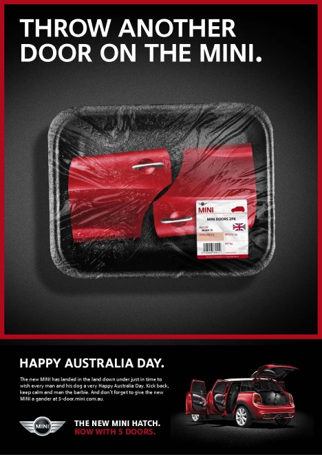 MINI Ogilvy Aus Day Press