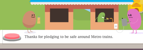 Dumb Ways to Die pledge