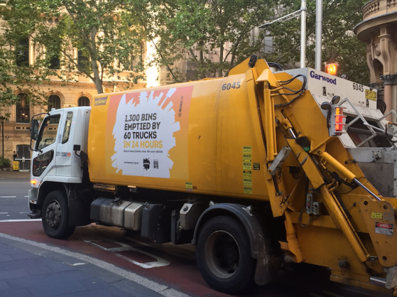City of Sydney – emptying just one bin per hour… and proud of it