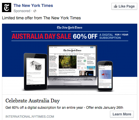 As Australian as the New York Times