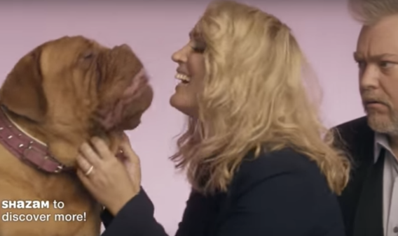 KiisFM launches kissing campaign with Jackie O snogging a dog